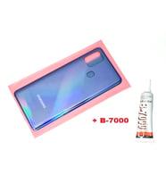 Tkgz Samsung Galaxy A21S A217 Arka Pil Batarya Kapağı (B-7000) MAVİ