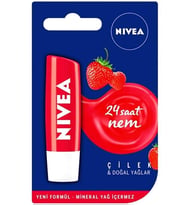 Nivea Lip Care Çilekli Dudak Nemlendirici Lipstick 5.5 ML