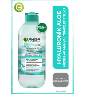 Garnier Hyaluronik Aloe Micellar Kusursuz Makyaj Temizleme Suyu 400ml