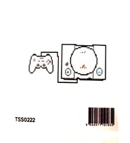The Sticker Story Oyun Konsolu Tss0222 Kişileştirme Stickerı - 2 adet