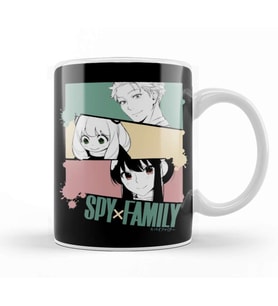 Spy X Family Main Characters Loid Yor Anya Kupa Bardak Porselen