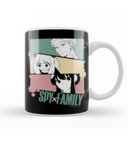 Spy X Family Main Characters Loid Yor Anya Kupa Bardak Porselen