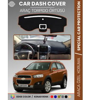CHEVROLET CAPTİVA (2008-2011) Torpido Örtüsü Ön Göğüs Torpido Koruma Tam Uyum Kaymaz Hızlı Montaj