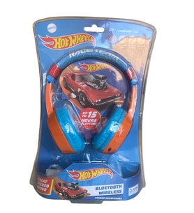 Hot Wheels  Bluetooth Kulaklık Mikrofonlu Kablosuz Çocuk Kulaklığı Lisanslı MT-9938-HW
