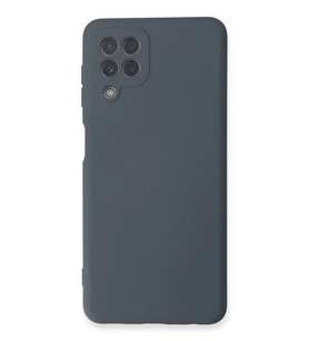 Durukar® Samsung Galaxy A22 Kılıf Nano içi Kadife Silikon - Gri