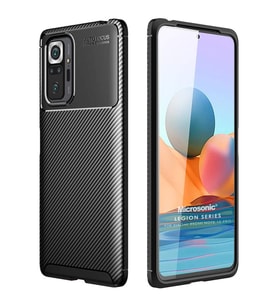 Microsonic Xiaomi Redmi Note 10 Pro Max Kılıf Legion Series Siyah