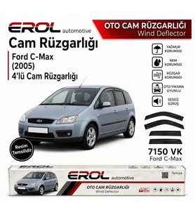 Ford C-Max (2005) 4'lü Mugen Cam Rüzgarlığı