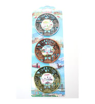 İstanbul Temalı Metal Magnet 3'Lü Set