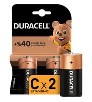 Duracell LR14 MN1400 C Orta Boy Pil 2'li Paket
