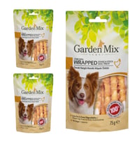 Garden Mix Tavuk Sargılı Kemik Köpek Ödülü 75 Gr X 3 Adet