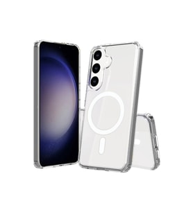 Samsung Galaxy S26 Plus Magneticsafe Şeffaf Silikon - Şeffaf