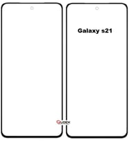 Samsung S21 SM-G991B Dokunmatik Okalı Ön Cam Lens Orjinal Kalite