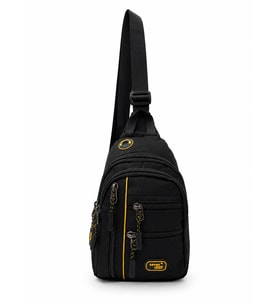 SEVENTEEN Unisex Küçük Boy Çok Gözlü Çapraz Askılı Body Bag