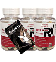 Alpha Drive Soft Jel Formunda Erkeklere Özel Perfor.mans Destekleme 3 Adet 60 Lı BRK:023 + Hed.iye Kaydırmaca Jeli