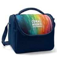 Coral High Thermo Beslenme Çantası - Erkek Çocuk, Lacivert Çok Renkli Çizgi Desenli