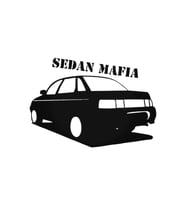 Sedan Mafia Tasarım Oto Sticker Model A 20*15 Cm
