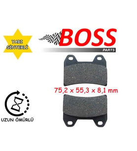 Cf Moto Mt800 Clx 700 Ön Fren Disk Balatası Boss Fa244