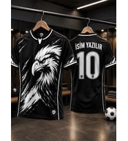Beşiktaş Kartal Desen Yetişkin Futbol Forması