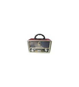 Meier M 113BT Şarjlı Bluetooth Nostaljik Radyo