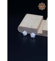 Çiçek Tasarım 925 Ayar Gümüş Telkari Kadın Küpe 201023949