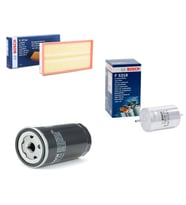 Bosch Filtre Bakım Seti Audi A3 1.6 1.8 1.8 T Benzinli 1999-2003 Hava + Yağ f. + Yakıt Filtre Bosch