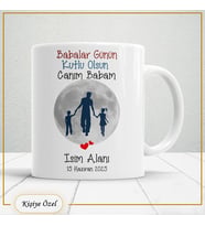 Babalar Günü Hediyesi – Kişiye Özel Kupa Bardak-baba61