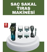 Güçlü Motorlu Paslanmaz Çelik Bıçaklı Saç Kesim Makinesi