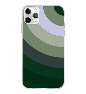 Apple iPhone 11 ProMax Uyumlu Kapak Renk Cümbüşü Tasarımlı Şeffaf Silikon Kılıf