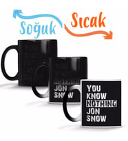 Know Nothing 1 Sihirli Kupa Bardak Porselen
