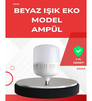 Elektrik Kesintileri İçin Şarjlı LED Ampul 30W E27 Beyaz Işık