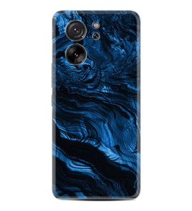 Xiaomi 13T - Xiaomi 13T Pro Kılıf Desenli Silikon Blue MArble 1379