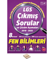 LGS 8. Sınıf Çıkmış Sorular Fen Bilimleri + Telefon Standı