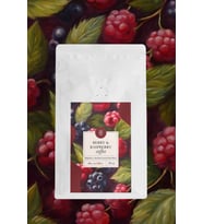 Berry & Raspberry Coffee - Böğürtlen ve Ahududu Aromalı Filtre Kahve, 200 gr