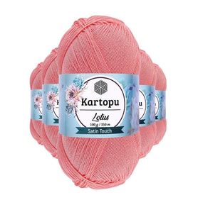 5 Adet Lotus Bikini Büstiyer Bluz Örgü İpi K766 Gül Pembe