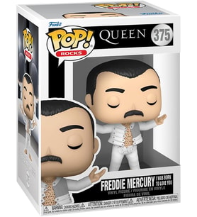 Funko Pop! Rocks: Queen - Freddie Mercury, Seni Sevmek İçin Doğdum (Krem)