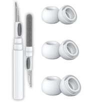 Lexroo AirPods Pro 3. Nesil Uyumlu Toz Filtreli Premium Silikon Yedek Kulaklık Uçları ve 3'ü 1