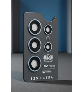 Uray store Samsung Galaxy S25 Ultra Bilvis Titan Kamera Lens - Lacivert