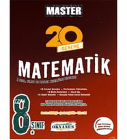 8. Sınıf Master 20 Matematik Denemesi