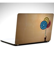 Retro Laptop Sticker 17 inch (39X27CM)