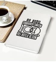 BK Gift 29 Ekim Temalı Beyaz Defter-11, Arkadaşa Hediye , 29 Ekim Hediyesi, 100.Yıl Hediyesi