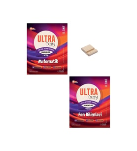 LGS 8. Sınıf Ultra Matematik ve Fen Bilimleri Haftalık Kazanım Kavrama Denemeleri