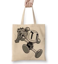 Flower Man Bez Çanta Uzun Saplı