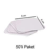 Kişiye Özel Kare Magnet 6x6 cm