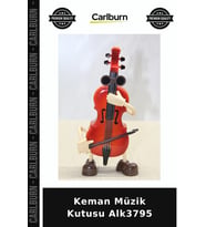 Özel Üretim Dekoratif Hediye Koleksiyon Keman Müzik Kutusu Alk3795