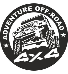 Aventure Off Road Araba Sticker Etiket Yapıştırma 17Cm