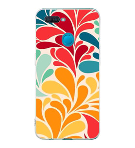 PrintiFy Oppo A5S ile Uyumlu Retro Color 5  Kamera Korumalı Şeffaf  Kılıf