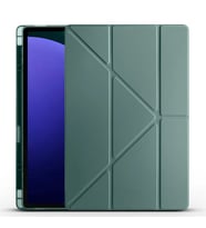Galaxy Tab S10 Ultra Kılıf Zore Tri Folding Kalem Bölmeli Standlı Kılıf