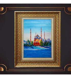 ÖZEL SERİ PASPARTULU TABLO A278