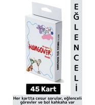 Eğlenceli Cep Boy Arkadaş Parti Özel Gün Sosyalleşme Oyun Hangover Mini İçki Oyunu-Klasik