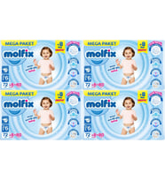 Molfix Bebek Bezi Beden:6 (15+KG) Extra Large 320 Adet Mega Avantaj Fırsat Pk